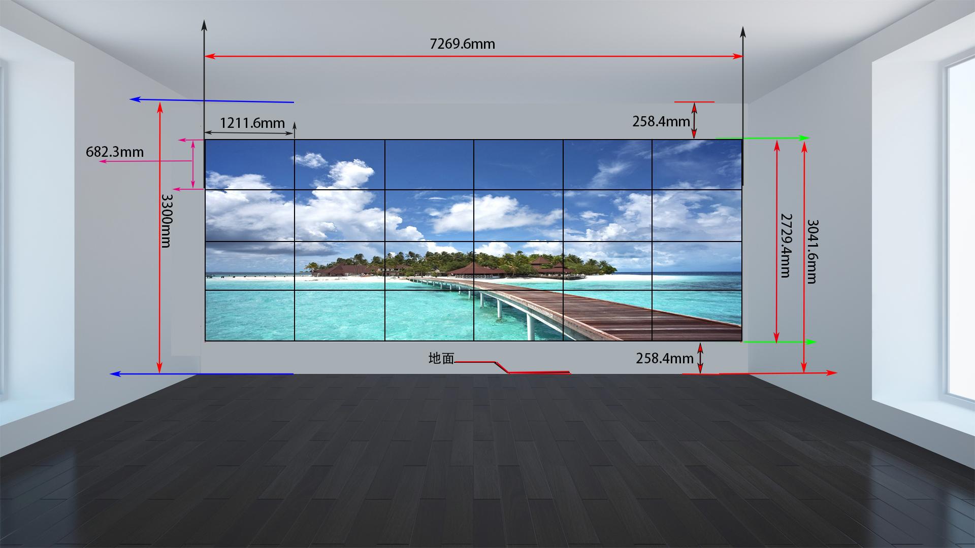 5b0988e595225.cdn.sohucs.jpg 4x6 0.88mm拼縫55寸拼接屏顯示效果